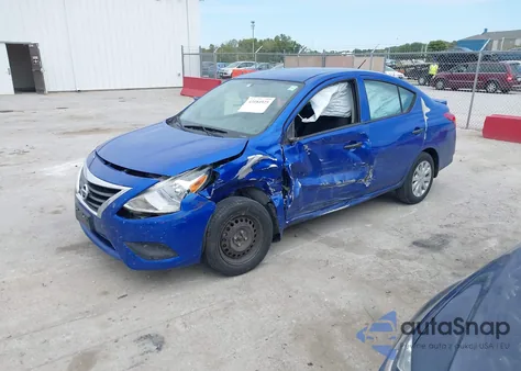 2016 Nissan Versa 1.6 S+ из США, поврежденный, VIN 3N1CN7AP1GL841621